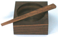 Les Temps des Cigales: Hand carved Wooden Salt Cellar